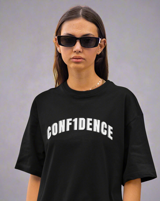 Curved Conf1dence Tee