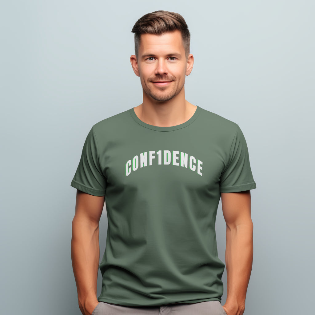 Curved Conf1dence Tee