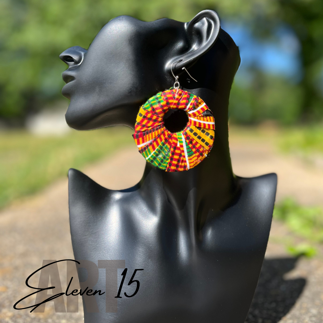 2.5" Kente Circles