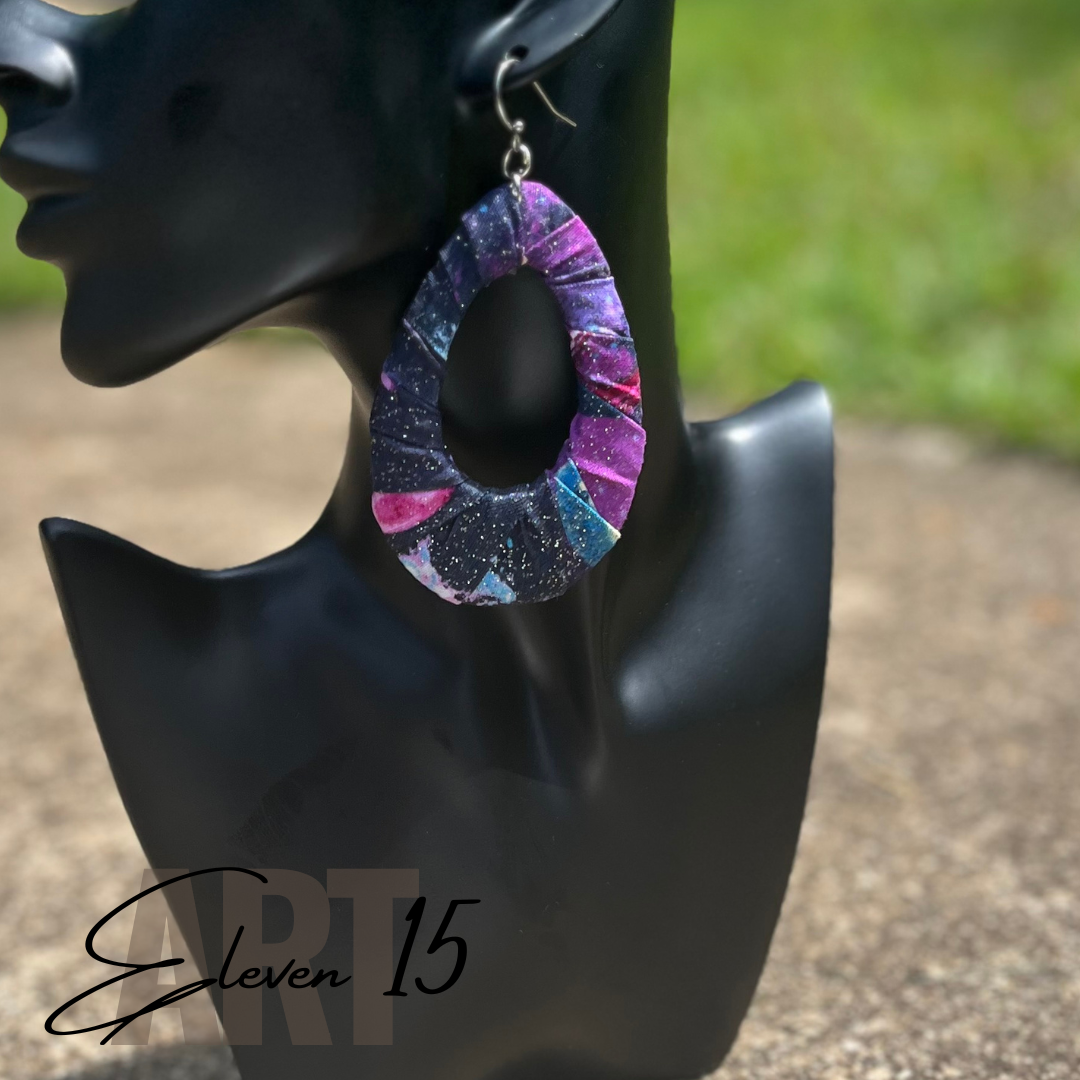 3 1/4" Galaxy Tear Drops